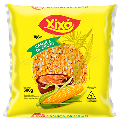 Canjica de Milho Amarelo 500g - Xixá Alimentos