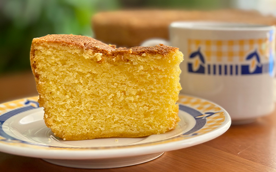 Bolo de Fubá Mimoso - Xixá Alimentos