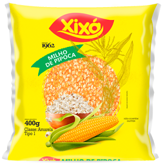 Milho de Pipoca 400g - Xixá Alimentos